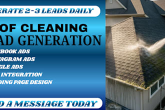 roof cleaning leads roof cleaning facebook ads  cleaning google ads video ads