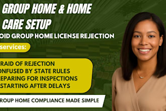 prepare licensing ready group home setup with compliance documents