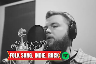record indie folk song rock acoustic guitar male vocalist rnb male cover demo