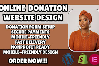 online donation website, charity donation website, nonprofit donation website
