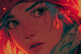 draw oc or fanart in anime style