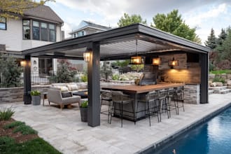 create garden or landscape rendering
