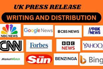 do press release PR distribution uk press release