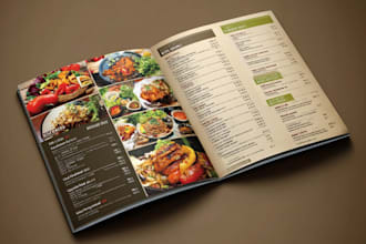 design professional digital menu boards restaurant menu