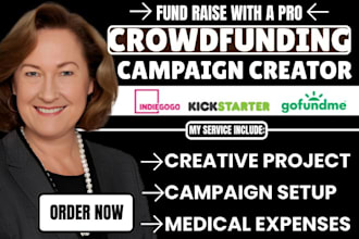 crowdfunding campaign creation on kickstarter indiegogo gofundme