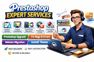 build prestashop fix bug migrate to prestashop website migration install theme