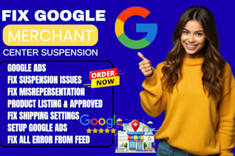 fix google merchant center suspension shopping ads mispresentation