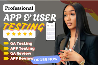 qa testing oa website review app testing with ui UX test IOS app website testing