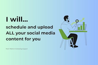 schedule and upload your social media content for you