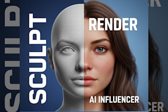 create high fidelity 3d digital human for ai influencers, vtuber model, vrchat