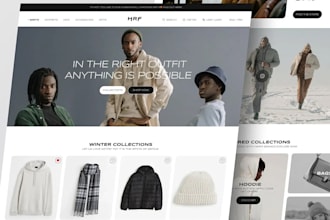 fashion website design personal stylist website clothing website
