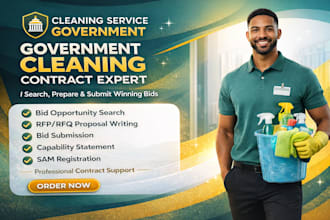 write professional capability statement for clearing service governmant contract