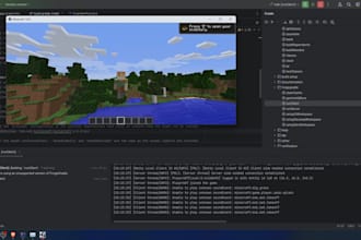 develop minecraft plugins addon and mods for java bedrock