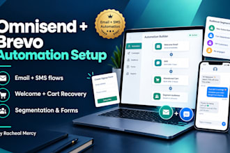 build omnisend automation flows and brevo email marketing campaigns