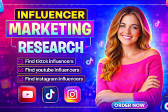 research best instagram, tiktok influencers for influencer marketing