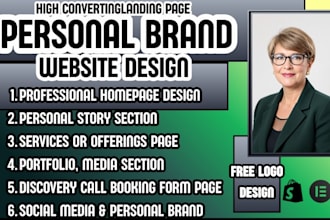 personal brand website personal branding website influencer website entrepreneur