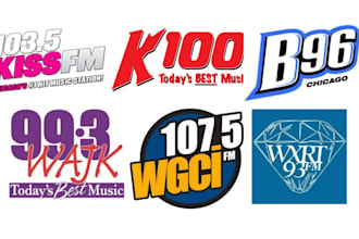 market your music on top chicago radio stations, USA
