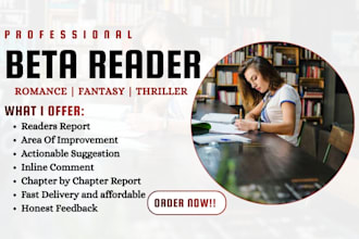 beta read your romance novel, dark fantasy, romantasy plot developmental editor