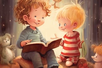 children book illustration and children book illustration