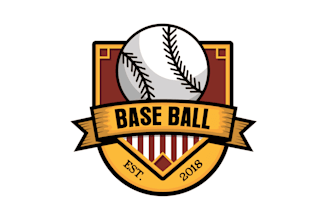 create graceful and fantastic softball logo design