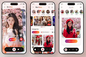 develop social media app, chat app, social chat app, dating app, dating website