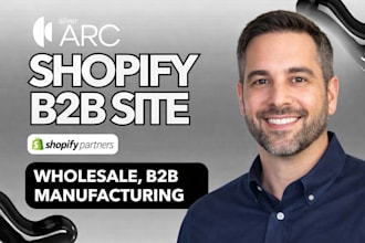 build a shopify b2b ecommerce store with wholesale custom pricing