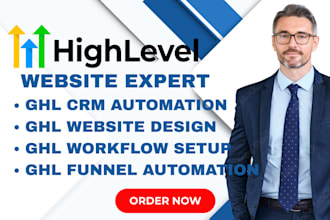 setup gohighlevel CRM automation, ghl workflow expert, ghl sales funnel expert