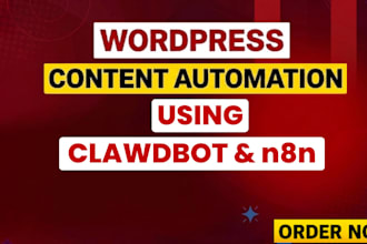 automate wordpress content with clawdbot ai and n8n
