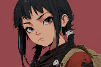 anime manga character illustration