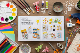 provide creative arts and crafts guidance for your projects