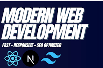 a responsive landing page with nextjs and react