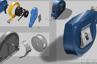 design your product in 3d cad for manufacturing and prototyping