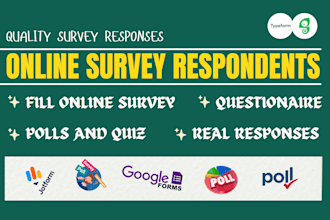 gather real and targeted survey respondents to fill your online surveys