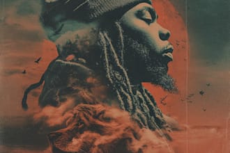design a professional album cover