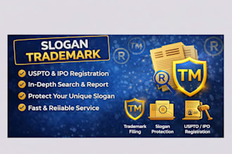 do slogan trademark search and file uspto slogan trademark registration