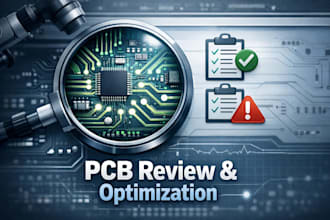 review, fix, and optimize your pcb design for manufacturing