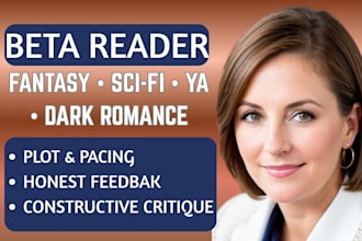 be your expert dark romance beta reader