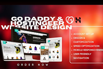 godaddy website, godaddy redesign, hostinger website, hostinger redesign today