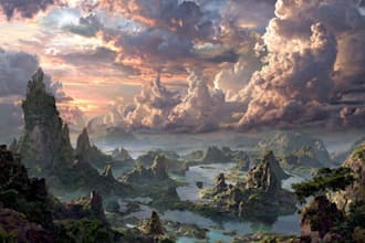 do the landscape illustration or concept art for you