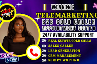 do b2b cold calling, telemarketing, and appointment setting