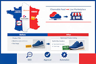 do product upload on vestiaire collective leboncoin kikai fnac darty channable