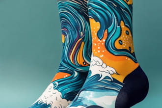 socks design unique socks design