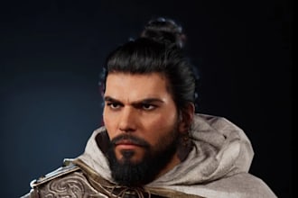 3d realistic metahuman character for unreal engine character design