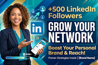 boost your 500 linkedin followers fast