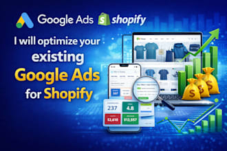 optimize your existing google ads for shopify