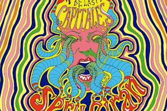 create visceral horror and psychedelic dark art illustrations