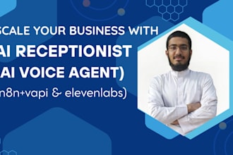 build n8n ai receptionist for call and appointment booking