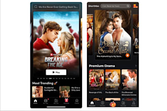 develop vertical short drama app, microdrama series app, reelshort like