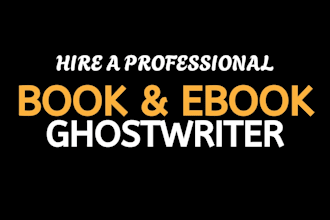 ghostwrite fiction and nonfiction ebook for you ebook ghostwriter editor
