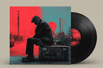 excellent metal or punk album cover
